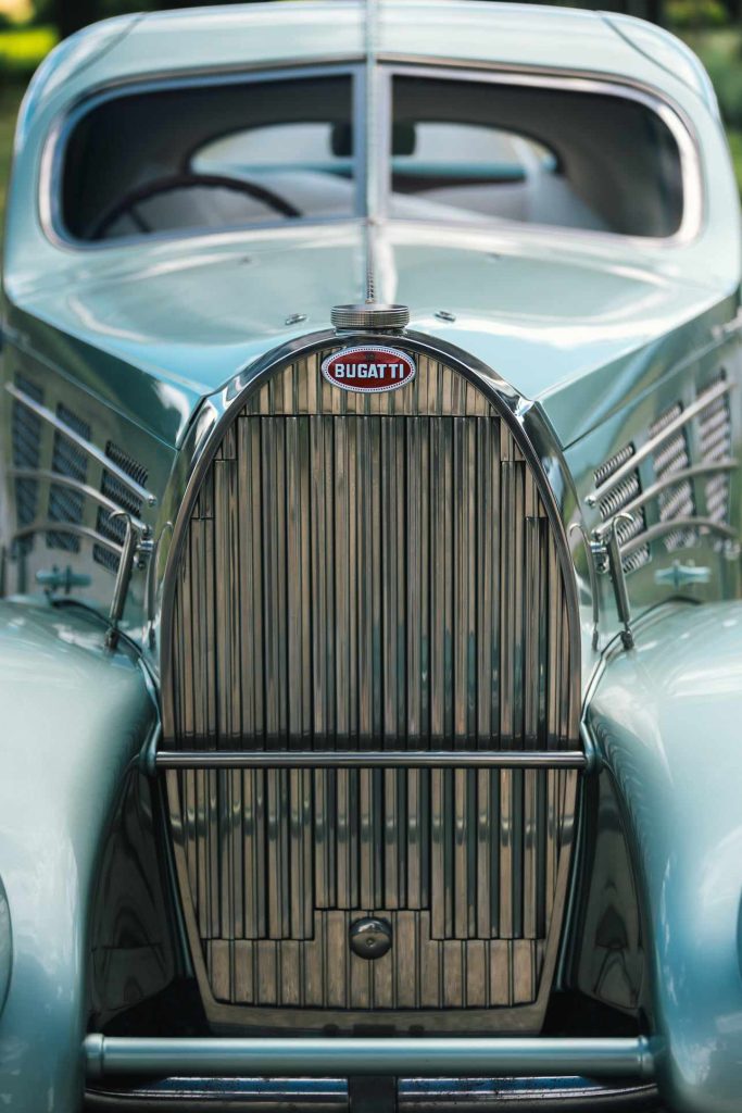 The horseshoe grille and dorsal seam.
