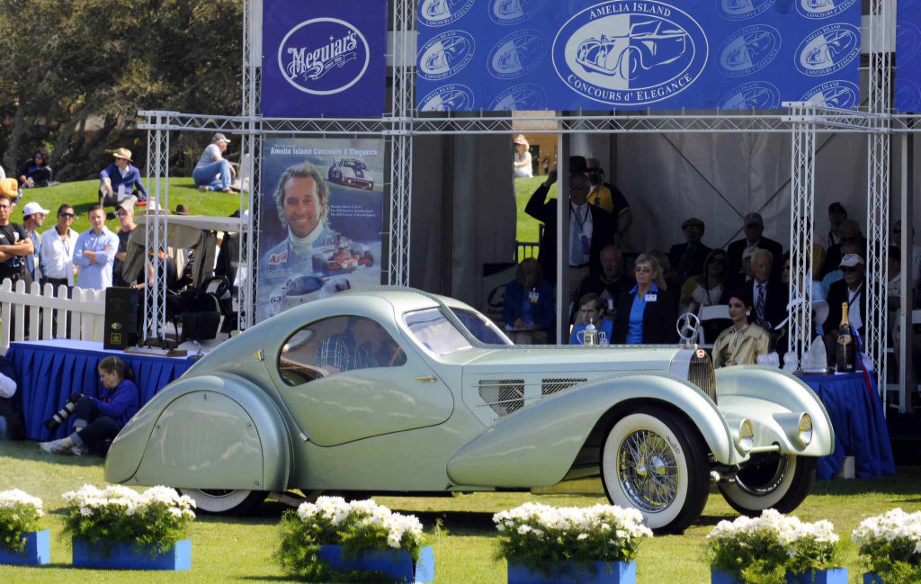 On the lawn at a leading Concours d’Elegance.
