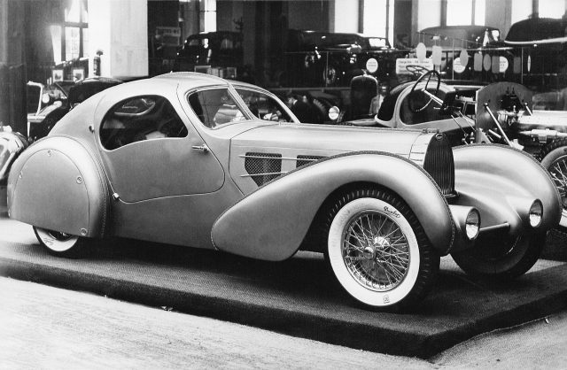 The original on the show stand, 1935.