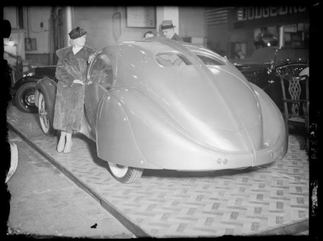 The original at the show, 1935/36.